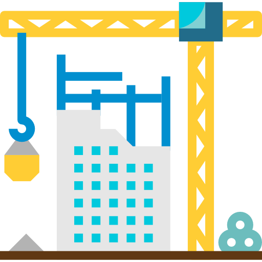 Sustainable Construction Icon