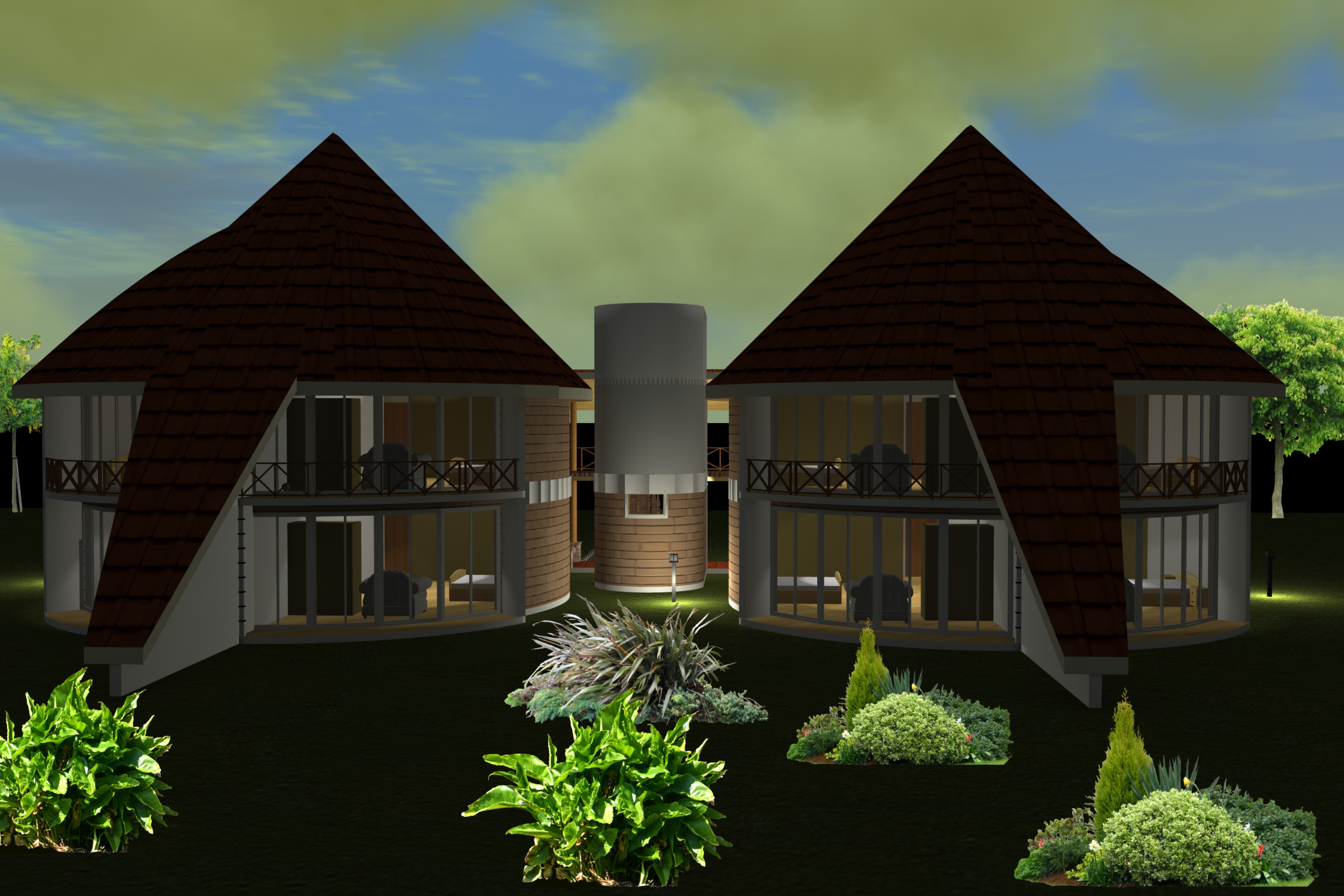 Innovative construction background